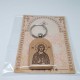 Privezak za ključeve od drveta Gospod Isus Hristos (4.7x3.5)cm - u pakovanju