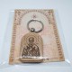 Privezak za ključeve od drveta Sveti Nikola (4.7x3.5)cm - u pakovanju