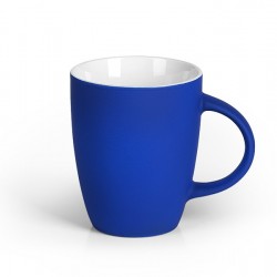 LUCIA SOFT Stoneware Mug Cup 300ml Engraved - Blue