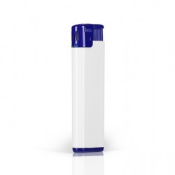 FRESH Electronic Plastic Lighter with Print (8x2.5x1)cm - Blue