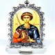 Ikona Sveti Dimitrije sa postoljem od pleskiglasa (9.5x6.1)cm