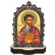 Drvena Ikona Sveti Luka sa postoljem (9.5x6.1)cm