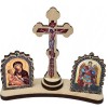 Wooden Iconostasis (11.5x13.5)cm
