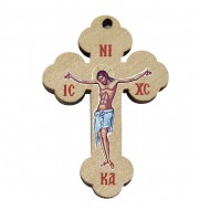 Color Wooden Cross (3.5x2.4)cm