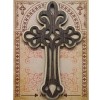 Wooden Cross Three Layer for Car (9.4x5.8)cm - in the package