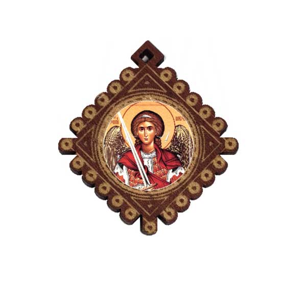 Medaljon Sveti Arhangel Mihailo (3.6x3.3)cm