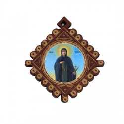 Medaljon Sveta Petka - Paraskeva (3.6x3.3)cm