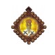 Medaljon Sveti Vasilije Ostroški (3.6x3.3)cm
