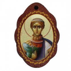 Medaljon Sveti Dimitrije (2.9x2)cm