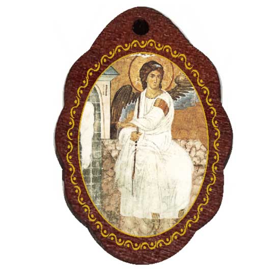 The Medallion of White Angel (2.9x2)cm