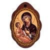The Medallion of Virgin Mary (2.9x2)cm - in the box