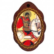 Medaljon Sveti Georgije - Đorđe (2.9x2)cm