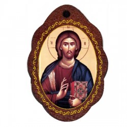 The Medallion of Lord Jesus Christ (2.9x2)cm - in the box