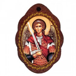 Medaljon Sveti Arhangel Mihailo (2.9x2)cm