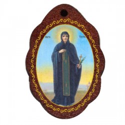 Medaljon Sveta Petka - Paraskeva (2.9x2)cm
