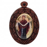 Medaljon Manastir Đunis (3.8x2.7)cm