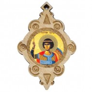 Medaljon Sveti Đurđic (4.3x2.9)cm