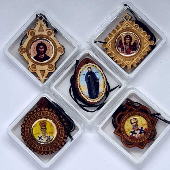 The Medallion of St. Archangel Michael (2.9x2)cm - in the box