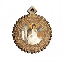 Medaljon Beli Anđeo (3.5x3)cm