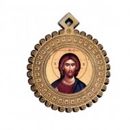 Medaljon Isus Hristos (3.5x3)cm