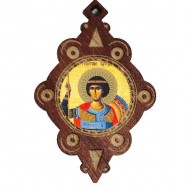 Medaljon Sveti Đurđic (4.3x2.9)cm