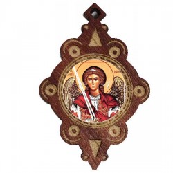 Medaljon Sveti Arhangel Mihailo (4.3x2.9)cm - u kutiji