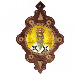 Medaljon Sveti Vasilije Ostroški (4.3x2.9)cm - u kutiji