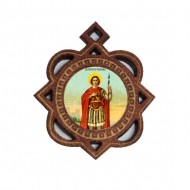 Medaljon Sveti Đurđic (3.3x2.9)cm