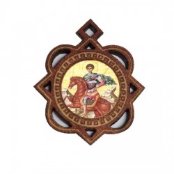 Medaljon Sveti Dimitrije (3.3x2.9)cm