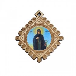 Medaljon Sveta Petka - Paraskeva (3.6x3.3)cm